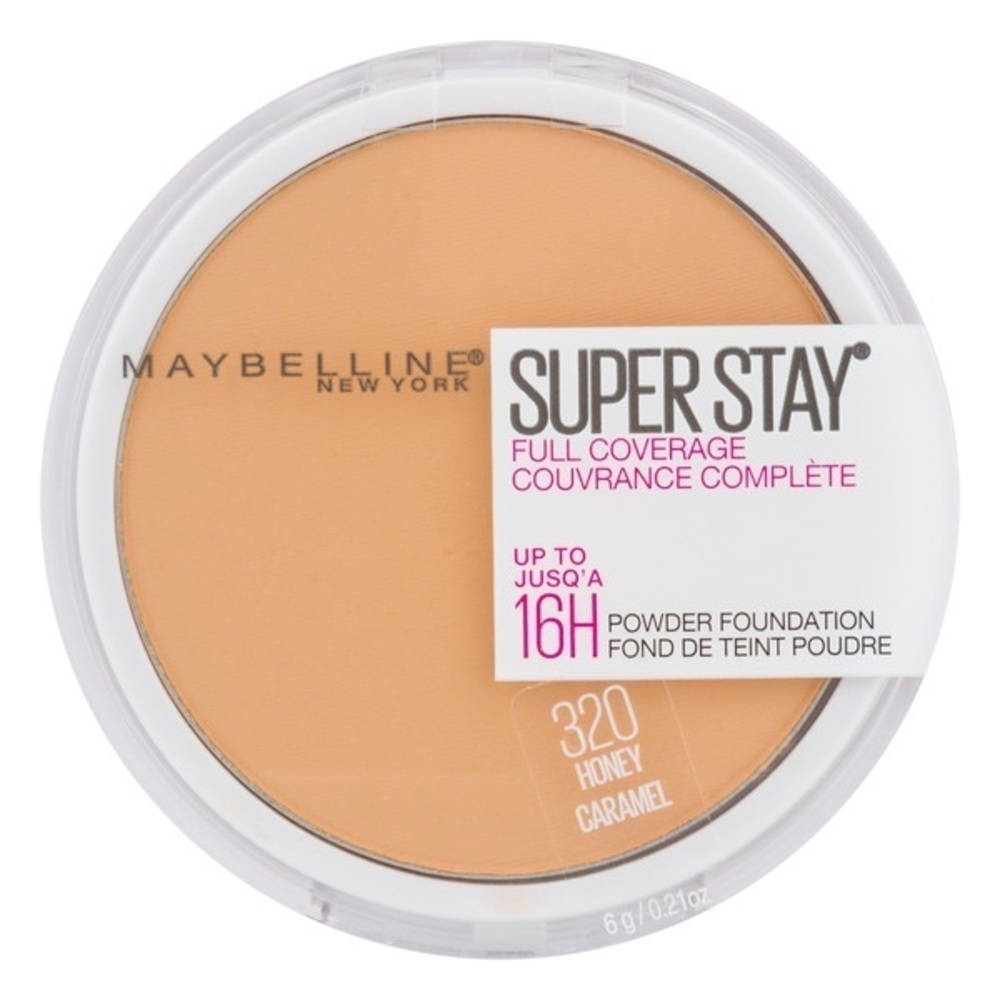 Maybelline 16H #320 Honey Caramel Super Stay Full Coverage Powder Foundation